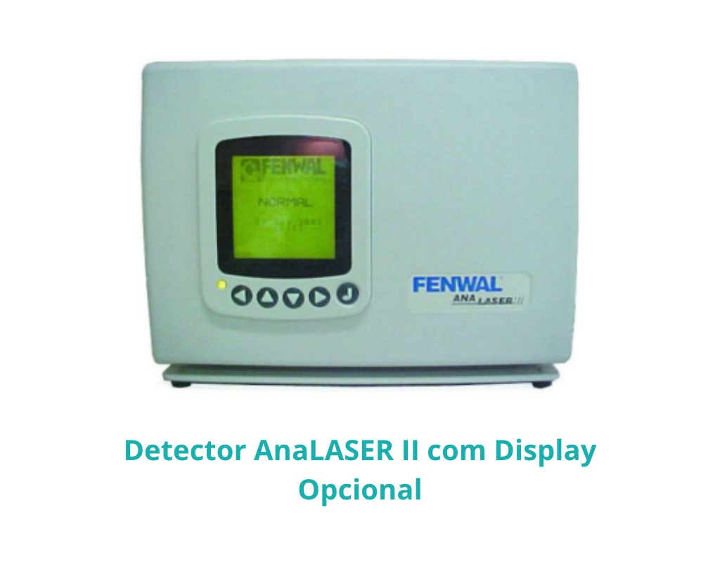 Kidde & GST - Detector AnaLASER II com Display Opcional