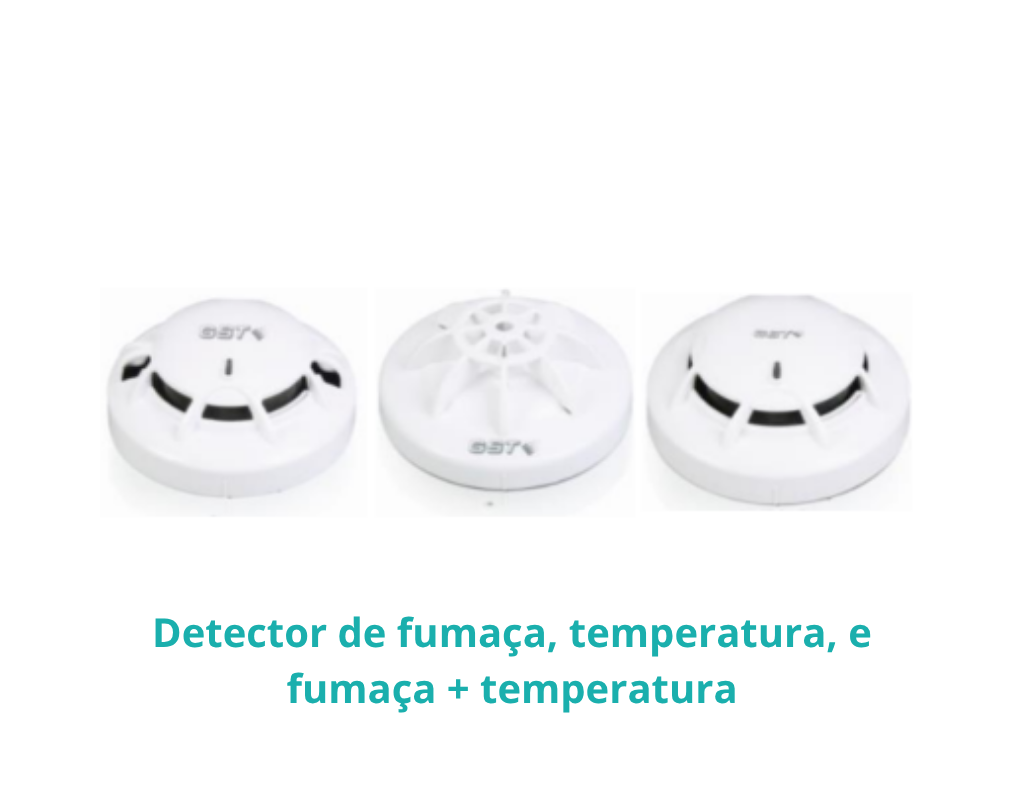 Kidde & GST - Detector de fumaça, temperatura, e fumaça + temperatura