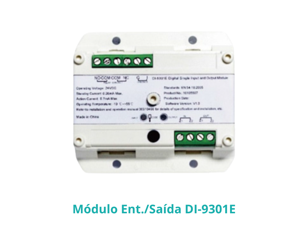 Kidde & GST - Módulo Ent._Saída DI-9301E